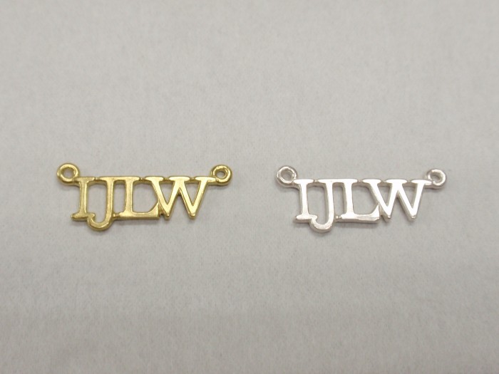 イニシャルチャームパーツ