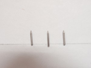 タングステンの加工成功