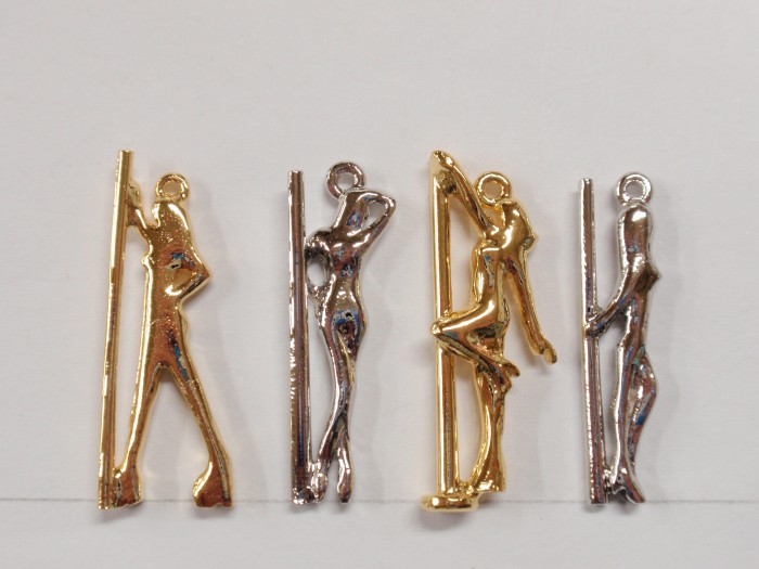 ポールガールチャーム4種類