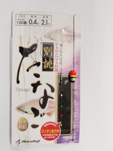 タナゴ釣りの仕掛け