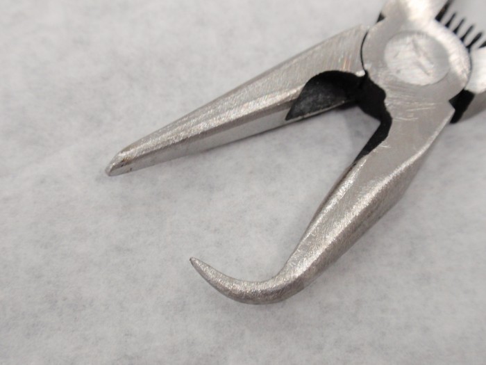 先曲がり　ペンチ