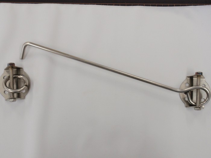 コンテナ扉につけるあおり止め