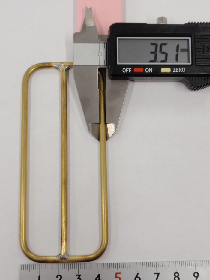 3.5mmのトレンチバックル