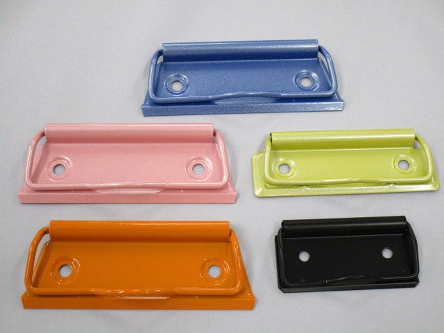 5色の回覧板用クリップ