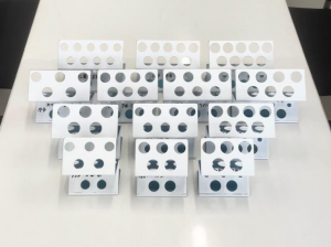 ステンレス製ペン立ての特注製作事例